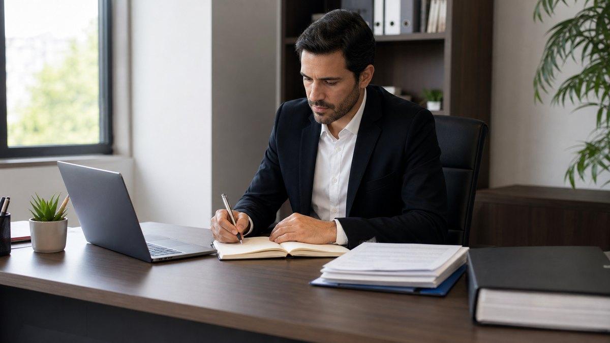 Software jurídico para escritório pequeno em rotina organizada