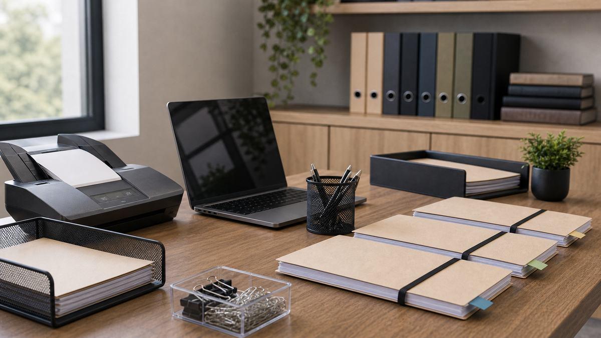 documentos processuais em escritório de advocacia