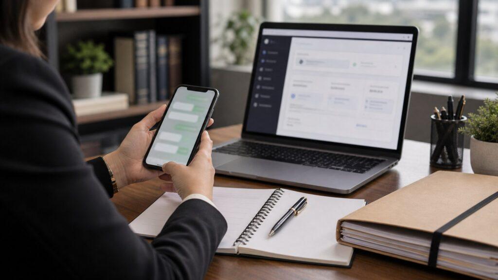cliente cobrando andamento com portal jurídico