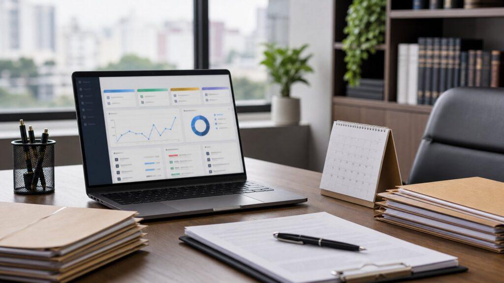 monitoramento de processos em painel jurídico