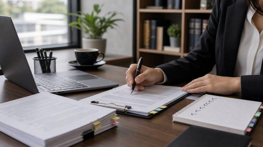revisão de contratos com checklist jurídico